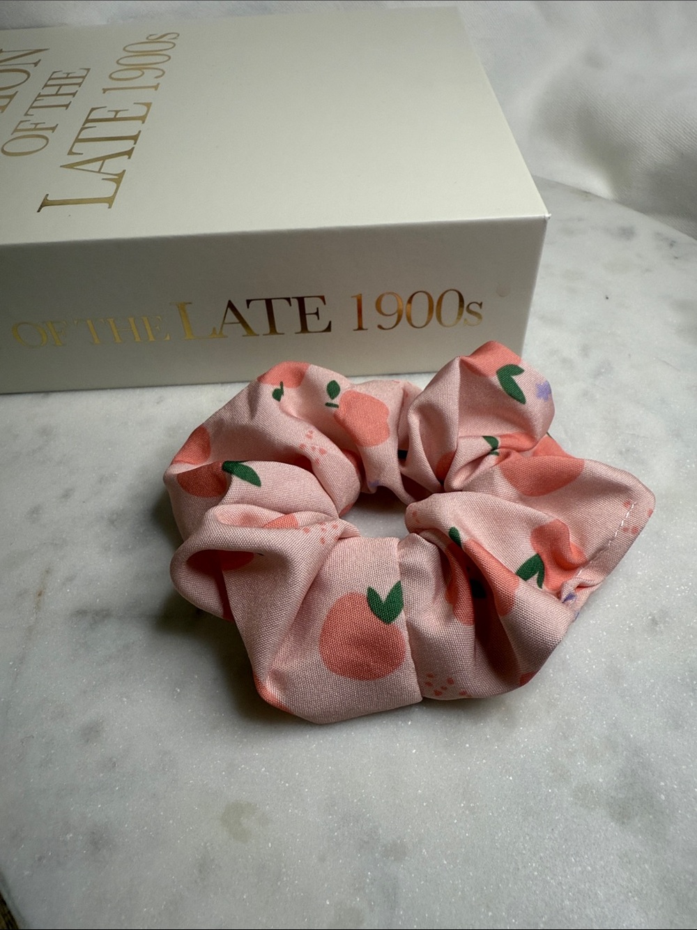 The Pink Peach Scrunchie